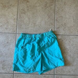 Columbia light blue regular wear/swimwear shorts